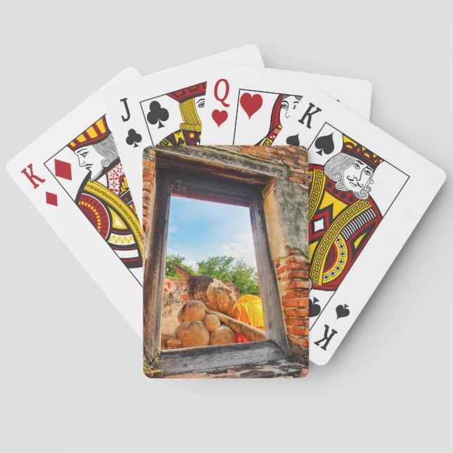 Jeu De Cartes Bouddha couché, Ayutthaya (dos)