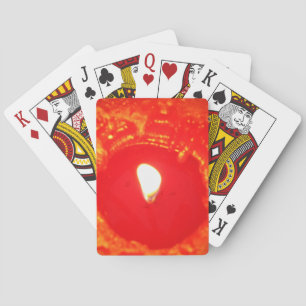 Jeu De Cartes Bougie rouge, flamme, Bougie, Amour de Noël