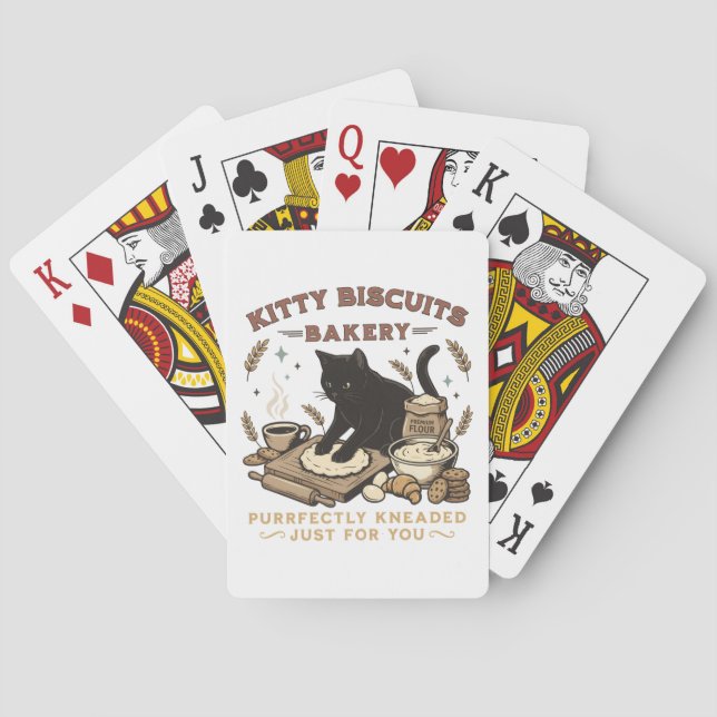 Jeu De Cartes Boulangerie pour chats Café Parfaitement Pétris Ki (dos)