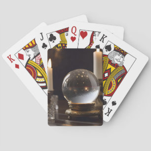Jeu De Cartes Boule de cristal et bougies 2