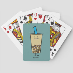 Jeu De Cartes Boules de tapioca de thé de lait de perle de Boba