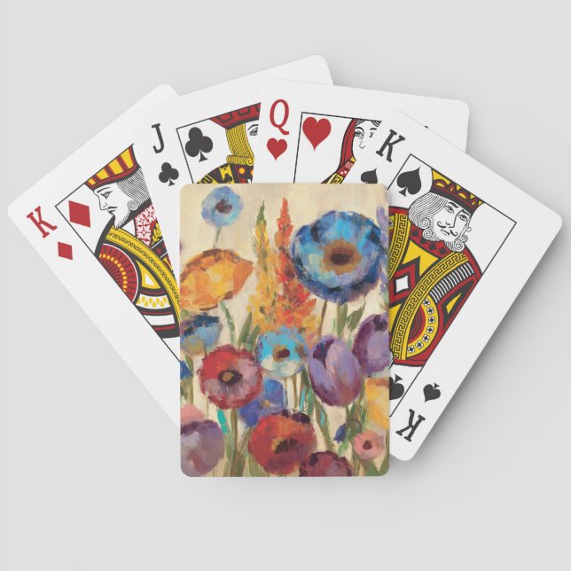 Jeu De Cartes Bouquet de fleurs (dos)