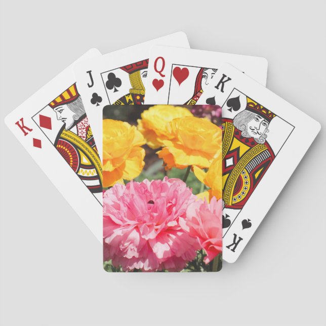 Jeu De Cartes Bouquet de soleil (dos)