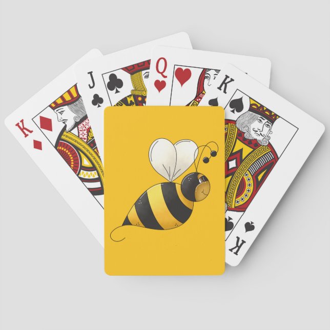 Jeu De Cartes Bourdon à ailes dodues (dos)