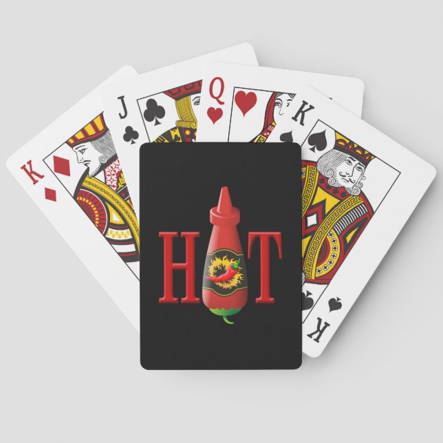 Jeu De Cartes Bouteille de sauce chaude (dos)