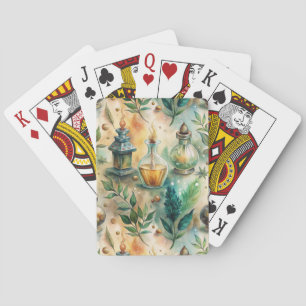 Jeu De Cartes Bouteilles apothécaires vintages Motif (4)