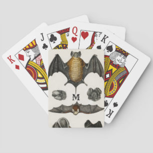 Jeu De Cartes Bouton d'illustration cadeau de chauves-souris per