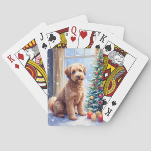 Jeu De Cartes Bouvier des Flandres de Noël Cozy Art