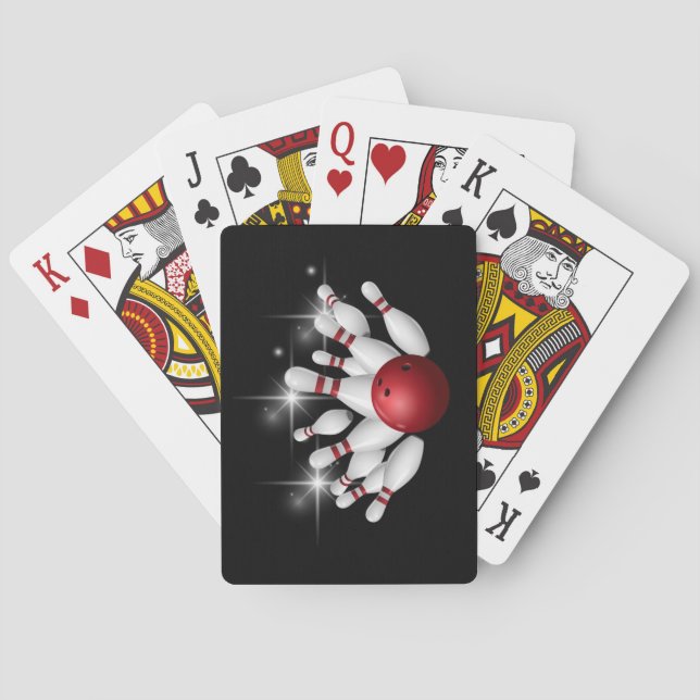Jeu De Cartes Bowling Jouer Cartes (dos)