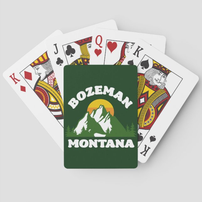 Jeu De Cartes Bozeman, Montana (dos)