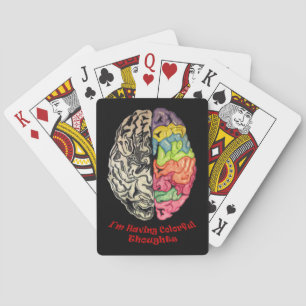 Jeu De Cartes Brain on Deck Playing Cards