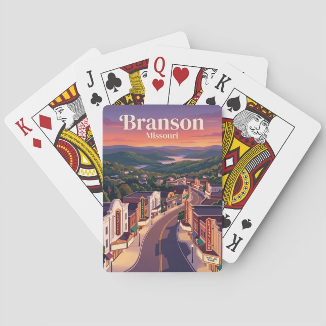 Jeu De Cartes Branson Missouri (dos)