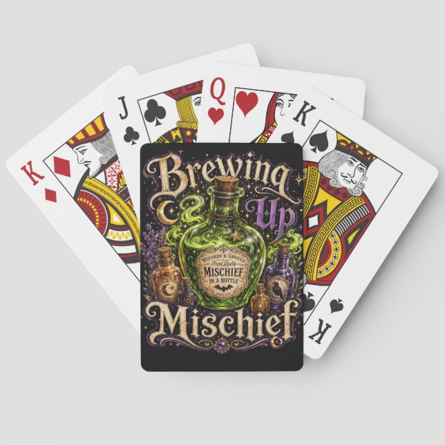 Jeu De Cartes  « Brasser la malice » (dos)