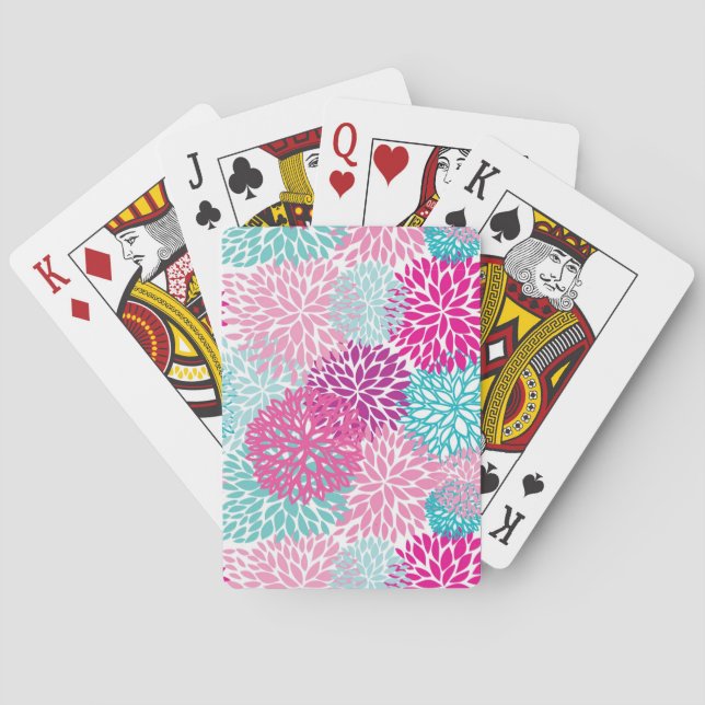 Jeu De Cartes Bright Floral pattern 2 (dos)