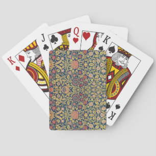 Jeu De Cartes Bright Violet and Columbine (par William Morris)