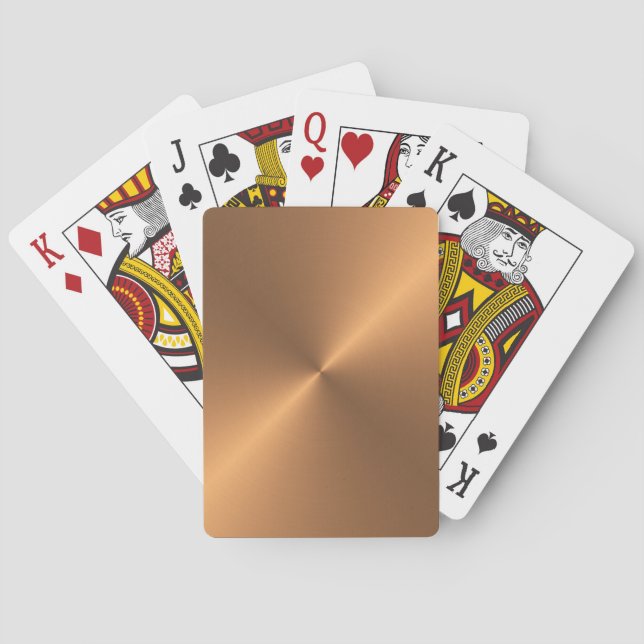 Jeu De Cartes Brin cuivre (dos)