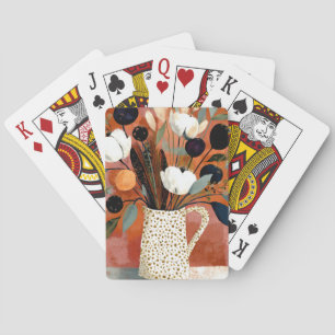 Jeu De Cartes Brins de chute sombre Pichets tachetés