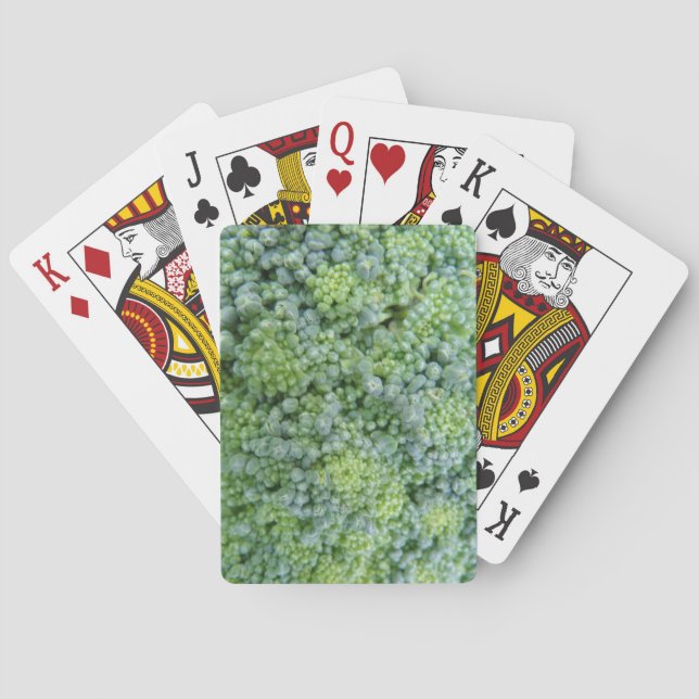 Jeu De Cartes Brocoli Macro Playing Cards (dos)