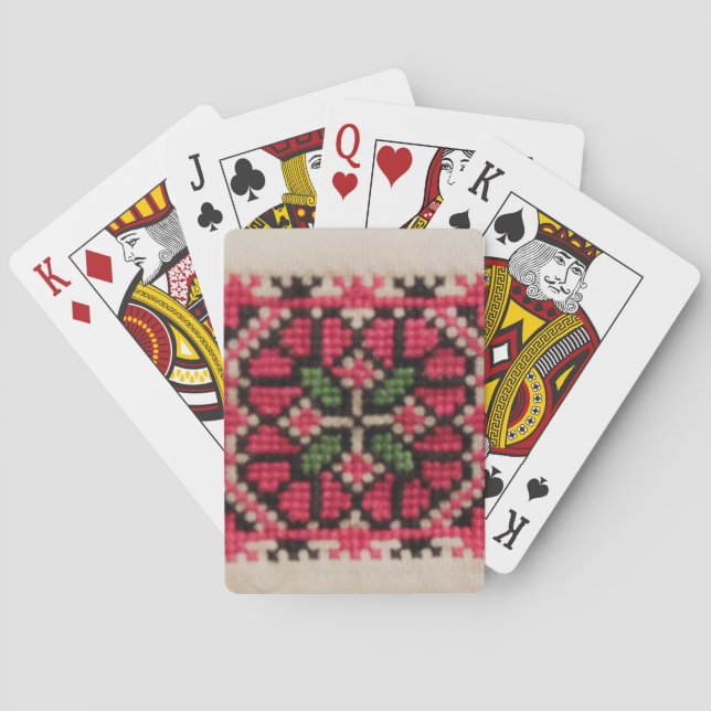 Jeu De Cartes Broderie ukrainienne (dos)