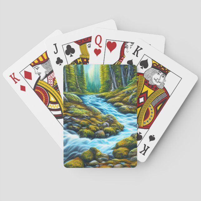 Jeu De Cartes Brook à bulles magiques sauvages (dos)