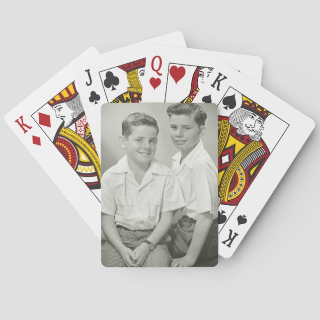 Jeu De Cartes Brothers in Studio (dos)