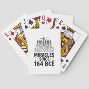 Jeu De Cartes Brûler des miracles depuis 164 BCE Hanoukka juif