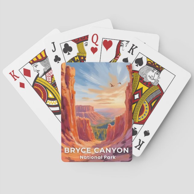 Jeu De Cartes Bryce Canyon National Park | Utah Travel (dos)