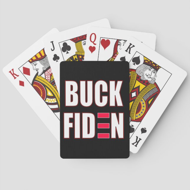 Jeu De Cartes Buck Fiden (dos)
