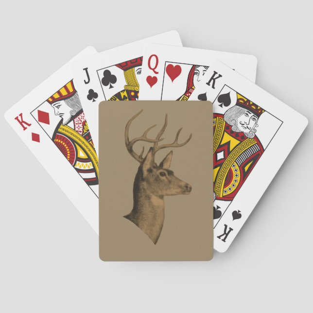 Jeu De Cartes Buck Head Classic Playing Cartes (dos)