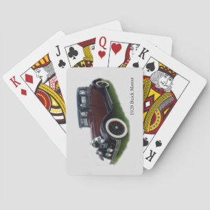 Jeu De Cartes Buick Master 1928