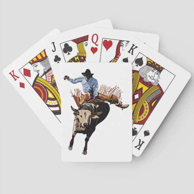 Jeu De Cartes Bull Rider (dos)