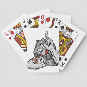 Jeu De Cartes bulldog de football