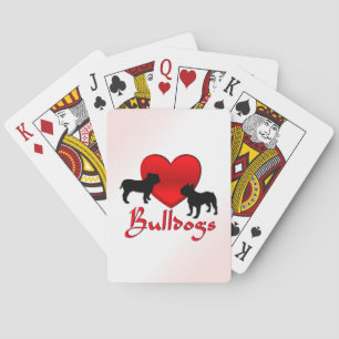 Jeu De Cartes Bulldogs de coeur