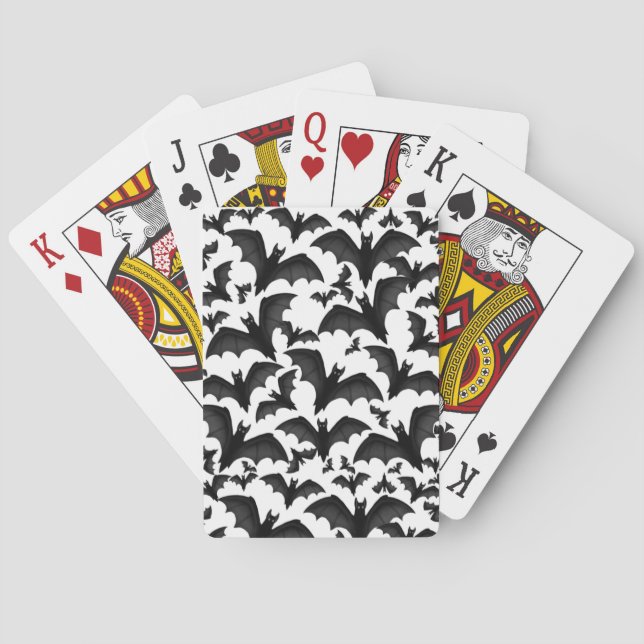 Jeu De Cartes Bunch de chauves-souris Vampire Jouer aux cartes (dos)