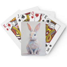 Bunny Basse-Poly Pastel