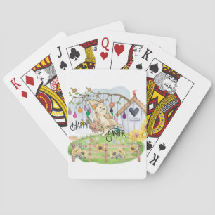 Jeu De Cartes Bunny célèbre la fête de Pâques