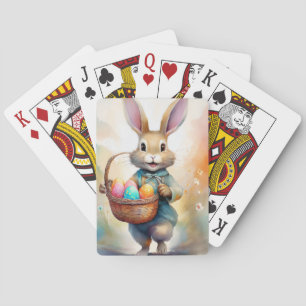 Jeu De Cartes Bunny de Pâques Jouer aux cartes