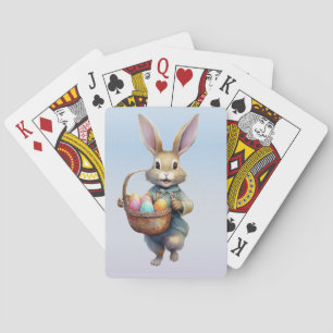 Jeu De Cartes Bunny de Pâques Jouer aux cartes