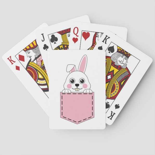 Jeu De Cartes Bunny de poches (dos)
