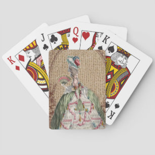 Jeu De Cartes burap baroque à la campagne Marie Antoinette