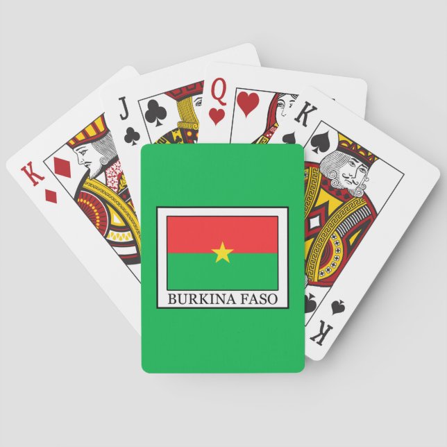 Jeu De Cartes Burkina Faso (dos)