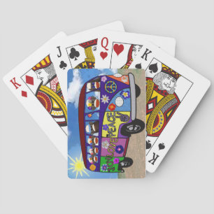 Jeu De Cartes Bus de la paix du singe en chaussette