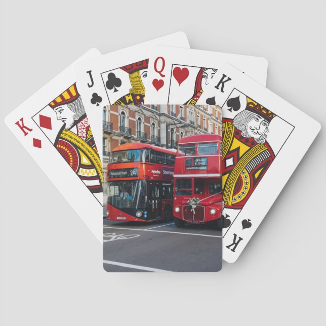 Jeu De Cartes Bus Red Double Decker (dos)