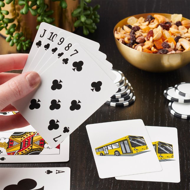 Jeu De Cartes Bus urbain jaune (Créateur téléchargé)