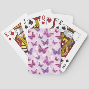 Jeu De Cartes butterfly pattern