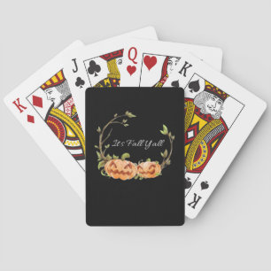 Jeu De Cartes C’est l’automne Y’all Halloween Cool unique