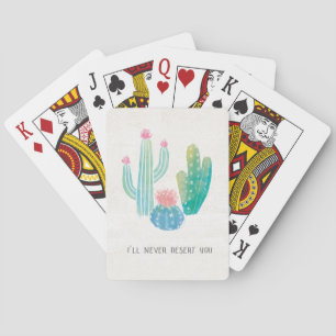 Jeu De Cartes Cactus de Bohemian I'll Never Desert You