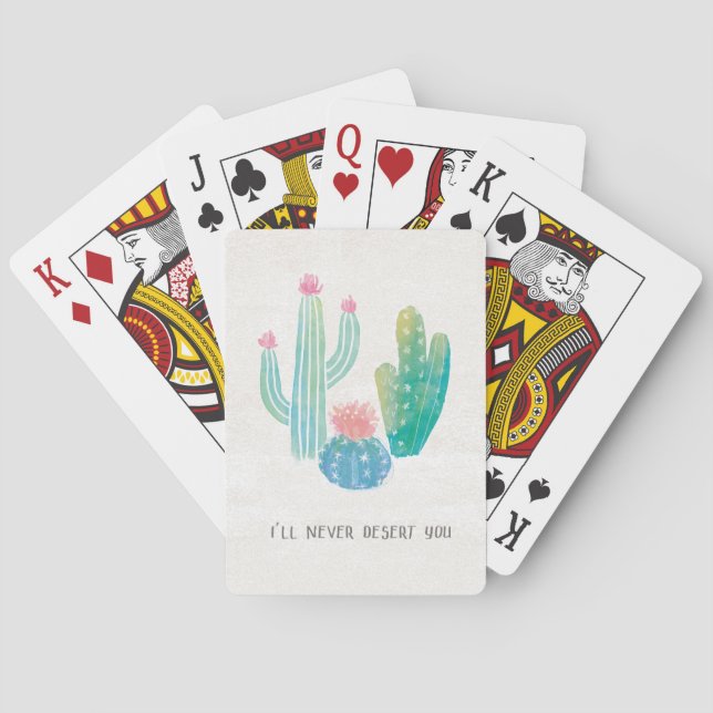 Jeu De Cartes Cactus de Bohemian | I'll Never Desert You (dos)