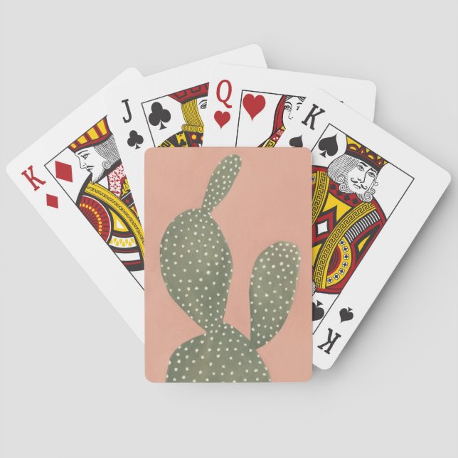 Jeu De Cartes Cactus de corail (dos)
