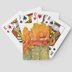 Jeu De Cartes Cactus Orange Blossoms